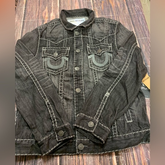 NWT True Religion Jimmy jacket Super T
Size XL
Pit to pit 22”
Length 27” - Picture 2 of 9